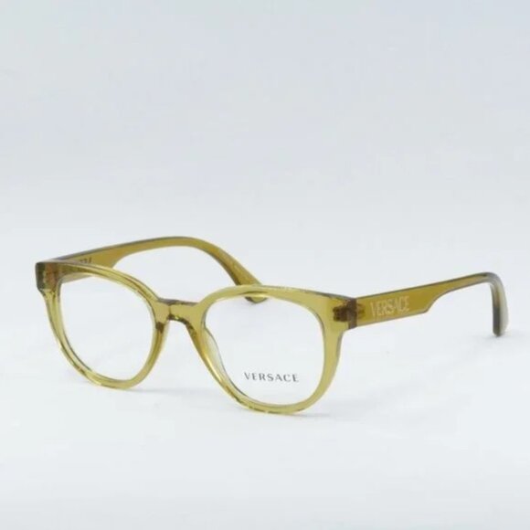 NEW VERSACE HONEY COLOR 49MM EYEGLASSES - Picture 6 of 6
